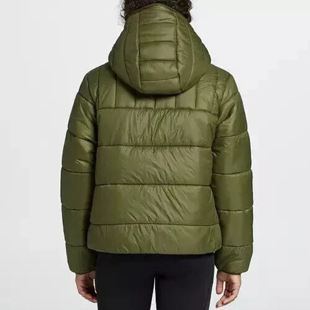 DSG DICKS SPORTING GOODS INSULATED WINTER COAT Girl's Size‎ XL 16 INKY OLIVE